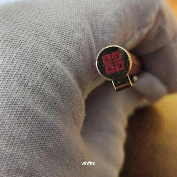 Givenchy Red Ballpoint Pens and Pencil set with Case & Original Box (Black ink) - Picture 5 of 8